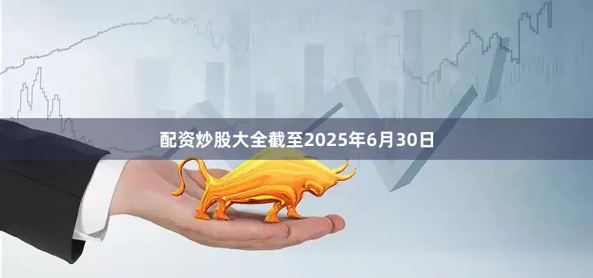 配资炒股大全截至2025年6月30日